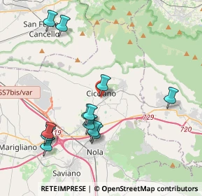 Mappa Via Alfredo Nucci, 80033 Cicciano NA, Italia (4.49917)