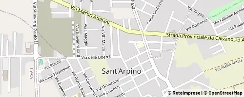 Mappa Sant’Arpino