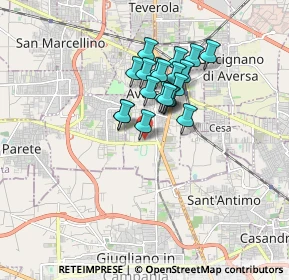 Mappa Viale Olimpico, 81036 Aversa CE, Italia (1.335)