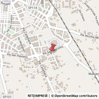 Mappa Via S. Giacomo, 11, 70014 Conversano, Bari (Puglia)