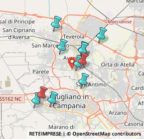 Mappa Viale Olimpico, 81031 Aversa CE, Italia (3.23364)