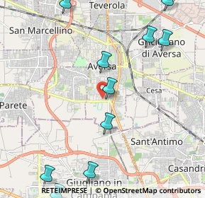 Mappa Viale Olimpico, 81031 Aversa CE, Italia (3.04727)