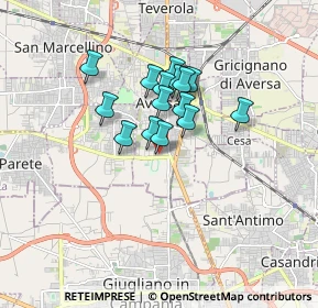 Mappa Viale Olimpico, 81031 Aversa CE, Italia (1.276)