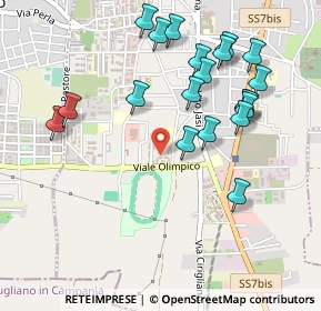 Mappa Viale Olimpico, 81031 Aversa CE, Italia (0.559)