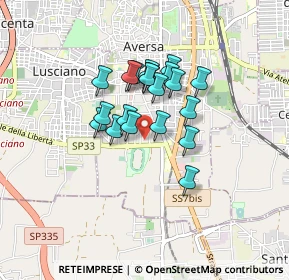 Mappa Viale Olimpico, 81031 Aversa CE, Italia (0.6485)