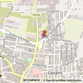 Mappa Via San Arcangelo, 33, 80023 Caivano, Napoli (Campania)