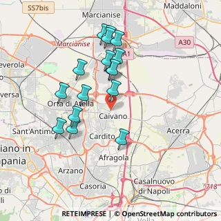 Mappa SS Sannitica Km 13, 80023 Caivano NA, Italia (3.75313)