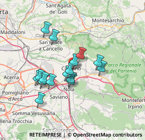 Mappa Via Filippo Falciatore, 80033 Cicciano NA, Italia (6.23438)