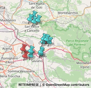 Mappa Via Filippo Falciatore, 80033 Cicciano NA, Italia (6.08714)
