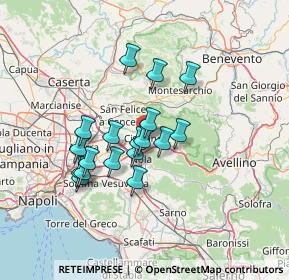 Mappa Via Filippo Falciatore, 80033 Cicciano NA, Italia (11.79444)