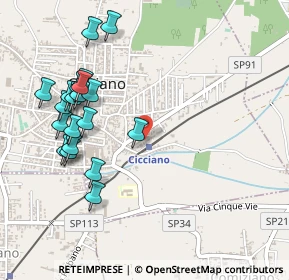 Mappa Via Filippo Falciatore, 80033 Cicciano NA, Italia (0.58)