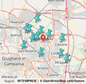 Mappa Via Raffaello, 80020 Frattaminore NA, Italia (3.21083)