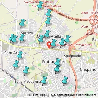 Mappa Via Raffaello, 80020 Frattaminore NA, Italia (1.2835)