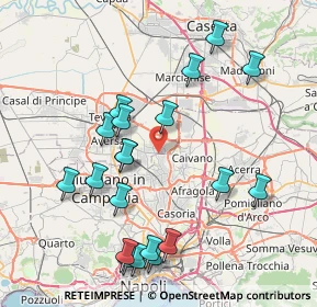 Mappa Via Raffaello, 80020 Frattaminore NA, Italia (9.1095)