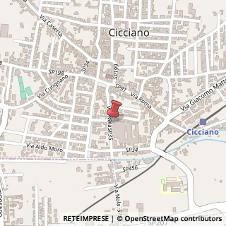 Mappa Via Nola, 54, 80033 Cicciano, Napoli (Campania)