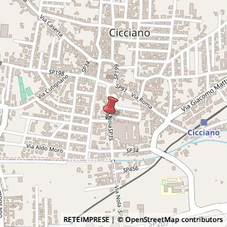 Mappa Via Nola, 43, 80033 Cicciano, Napoli (Campania)
