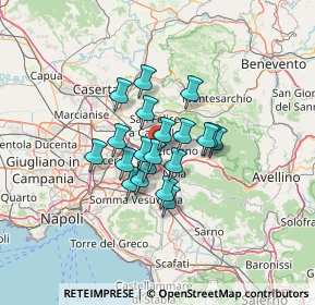 Mappa Interporto di Nola Via Boscofangone, 80035 Nola NA, Italia (9.1955)