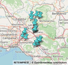Mappa Interporto di Nola Via Boscofangone, 80035 Nola NA, Italia (10.016)