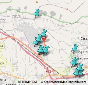 Mappa Interporto di Nola Via Boscofangone, 80035 Nola NA, Italia (2.35353)