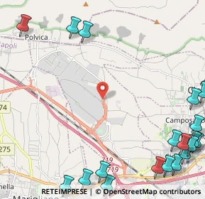 Mappa Interporto di Nola Via Boscofangone, 80035 Nola NA, Italia (3.855)
