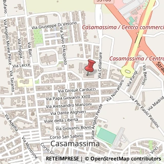 Mappa Via Grazia Deledda, 59, 70010 Casamassima, Bari (Puglia)