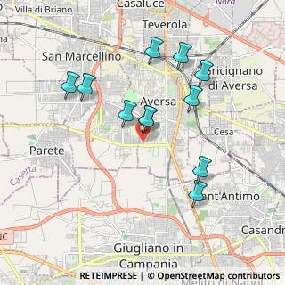 Mappa Via Casalegno, 81030 Aversa CE, Italia (1.89455)