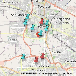 Mappa Via Casalegno, 81030 Aversa CE, Italia (1.90364)