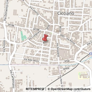 Mappa Via Alcide De Gasperi, n° 28, 80033 Avella, Avellino (Campania)