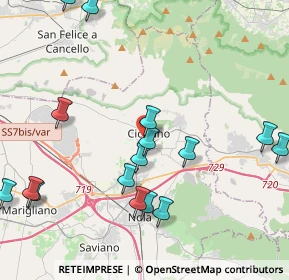 Mappa Via San Francesco, 80033 Cicciano NA, Italia (5.29)