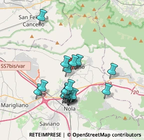 Mappa Via San Francesco, 80033 Cicciano NA, Italia (3.5485)