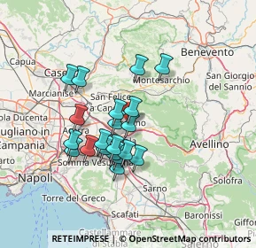 Mappa Via San Francesco, 80033 Cicciano NA, Italia (11.9205)