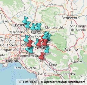 Mappa Via S. Francesco, 80033 Cicciano NA, Italia (9.4475)