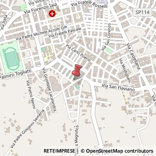 Mappa Via Padre Giovanni Semeria, 22, 70014 Conversano, Bari (Puglia)