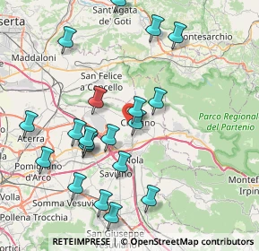 Mappa Piazzale Gigli, 80033 Cicciano NA, Italia (8.877)