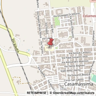 Mappa Via Boccaccio, 43, 70010 Casamassima, Bari (Puglia)