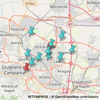 Mappa SS 87 NC, 81030 Orta di Atella CE, Italia (3.30909)