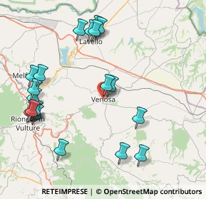 Mappa Via Giovanni Berta, 85029 Venosa PZ, Italia (10.102)