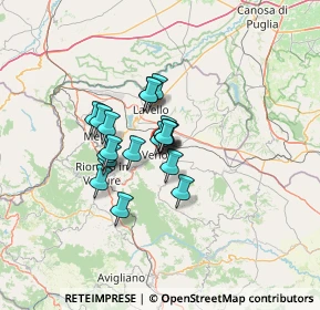 Mappa Via Giovanni Berta, 85029 Venosa PZ, Italia (8.89105)