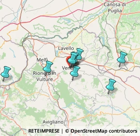 Mappa Via Giovanni Berta, 85029 Venosa PZ, Italia (18.97636)