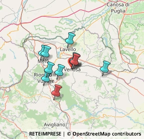 Mappa Via Giovanni Berta, 85029 Venosa PZ, Italia (9.72)