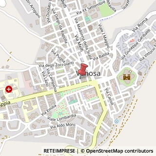 Mappa Via Giovanni Berta, 10, 85029 Venosa, Potenza (Basilicata)