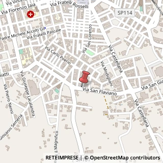 Mappa Via San Flaviano, 17, 70014 Conversano, Bari (Puglia)