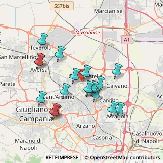 Mappa Via Martiri Atellani, 81030 Orta di Atella CE, Italia (3.67833)