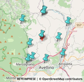 Mappa Via San Sebastiano, 83010 Capriglia Irpina AV, Italia (4.04)