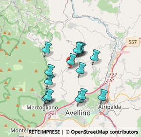 Mappa Via San Sebastiano, 83010 Capriglia Irpina AV, Italia (3.17)