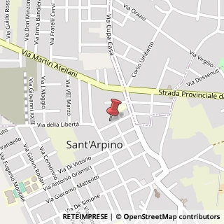 Mappa Via L. Longo, 16, 81030 Sant'Arpino, Caserta (Campania)