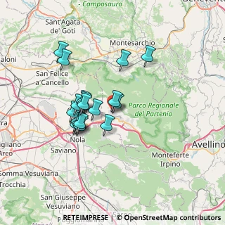 Mappa Corso Vittorio Emanuele, 83021 Avella AV, Italia (6.21944)
