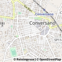 Mapa Conversano