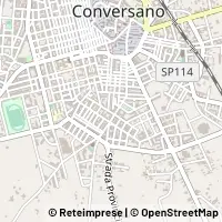 Mapa Conversano