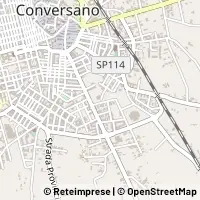Mapa Conversano